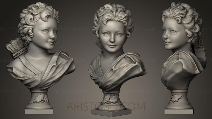 Busts and heads antique and historical (BUSTA_0007) 3D model for CNC machine